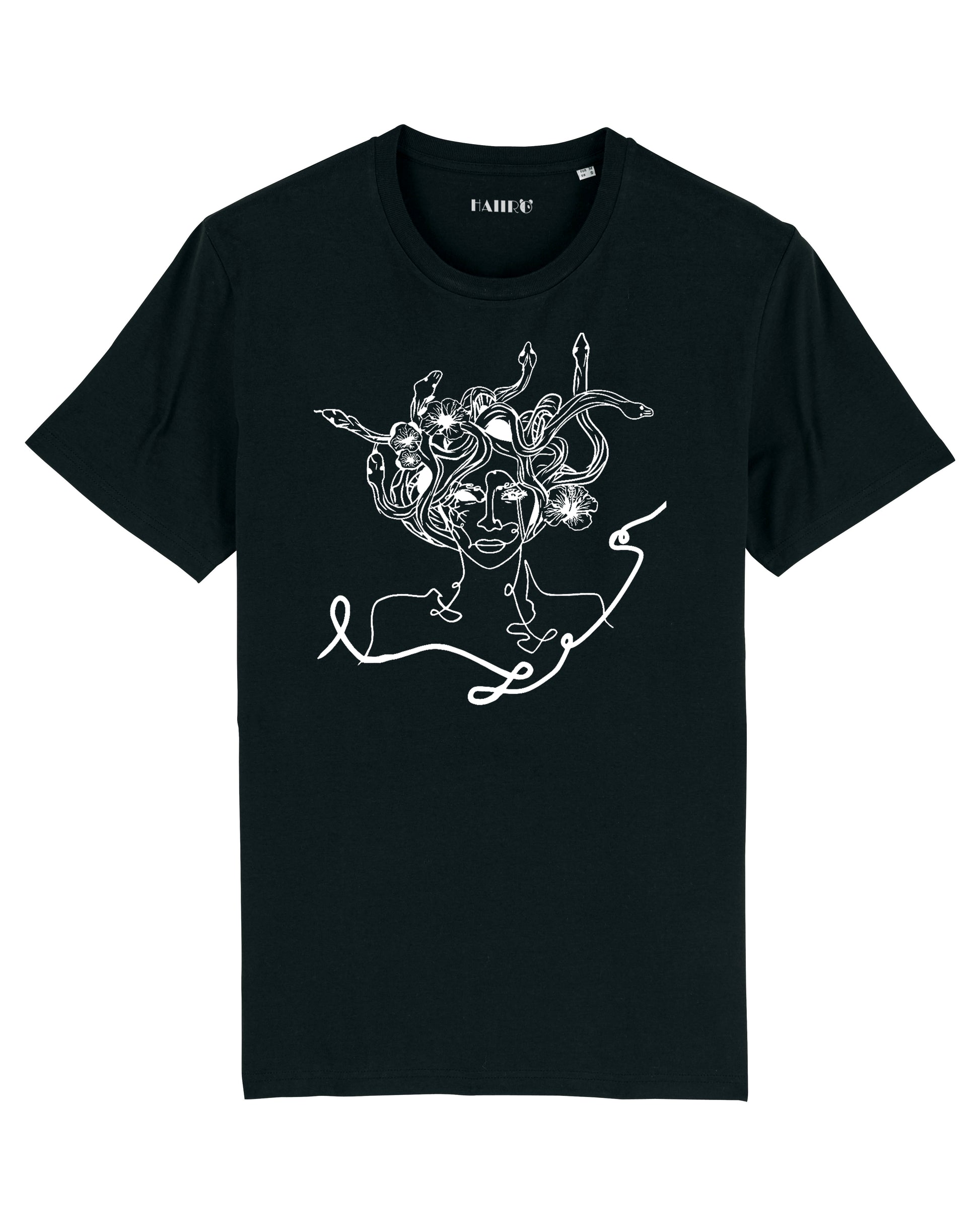 T-shirt mythologie grecque Athéna - NOIR