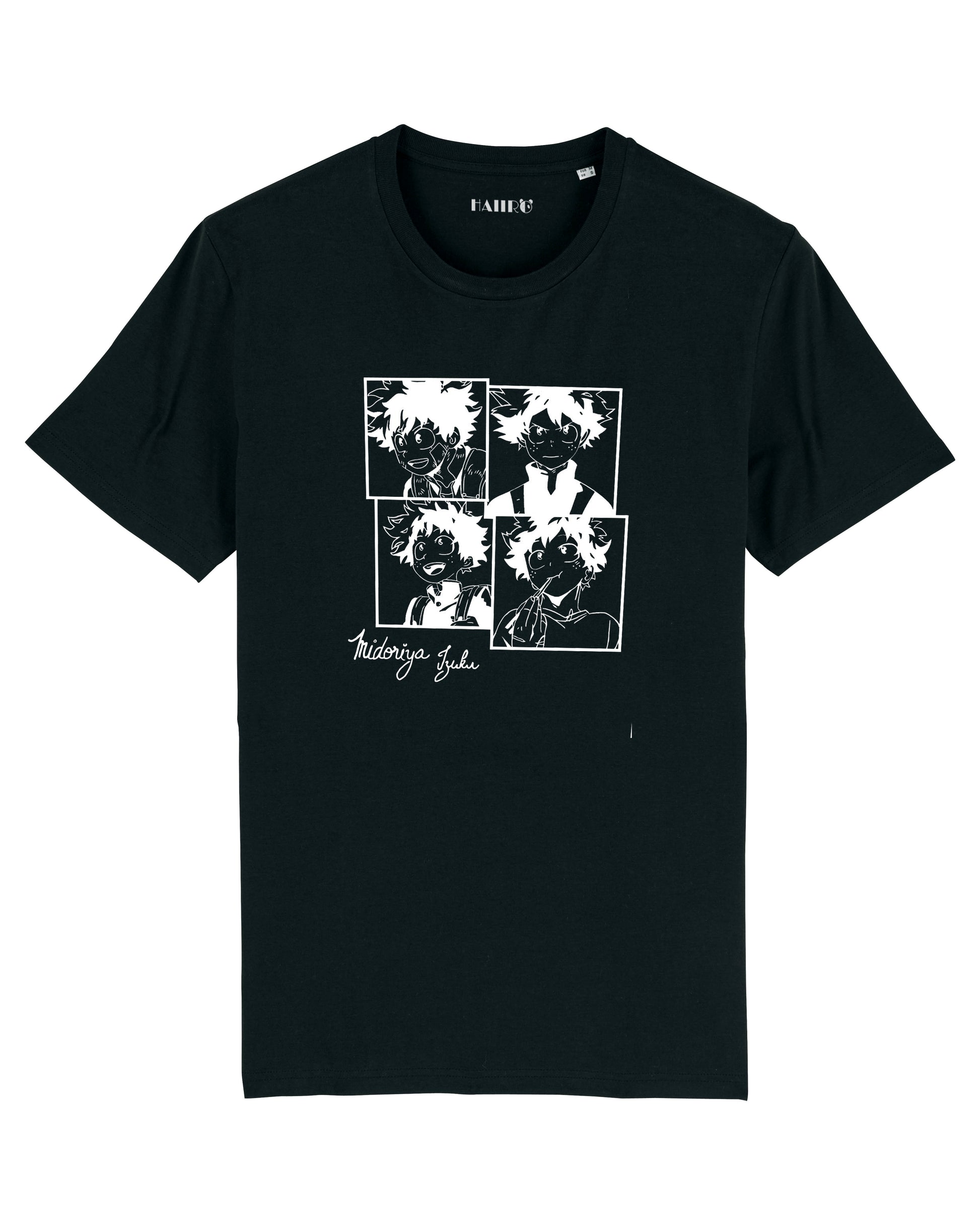 T-shirt Deku My Hero Academia - NOIR