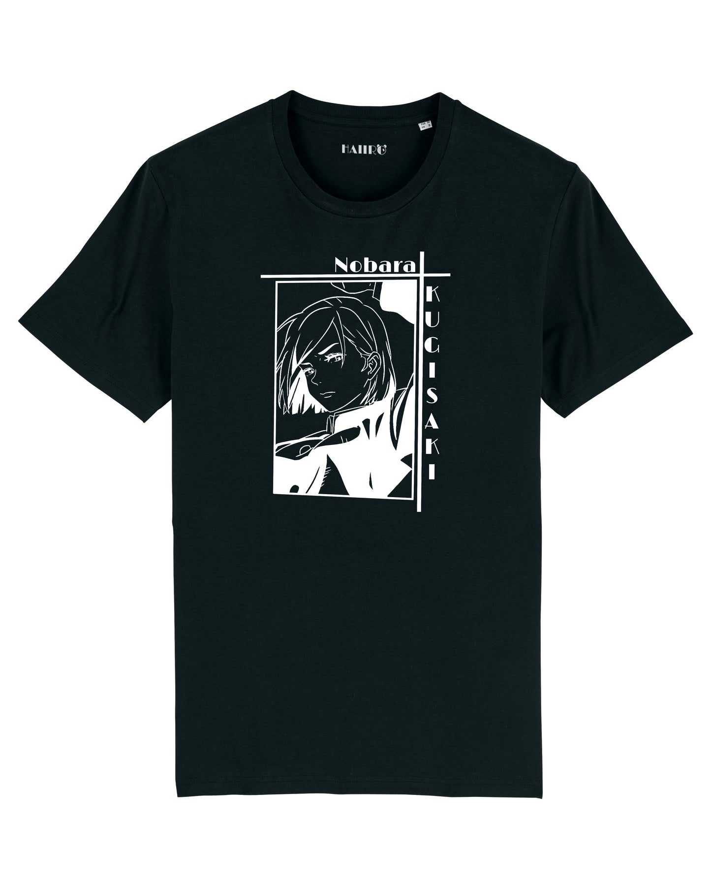 T-shirt Nobara Kugisaki de l'anime Jujutsu Kaisen - NOIR