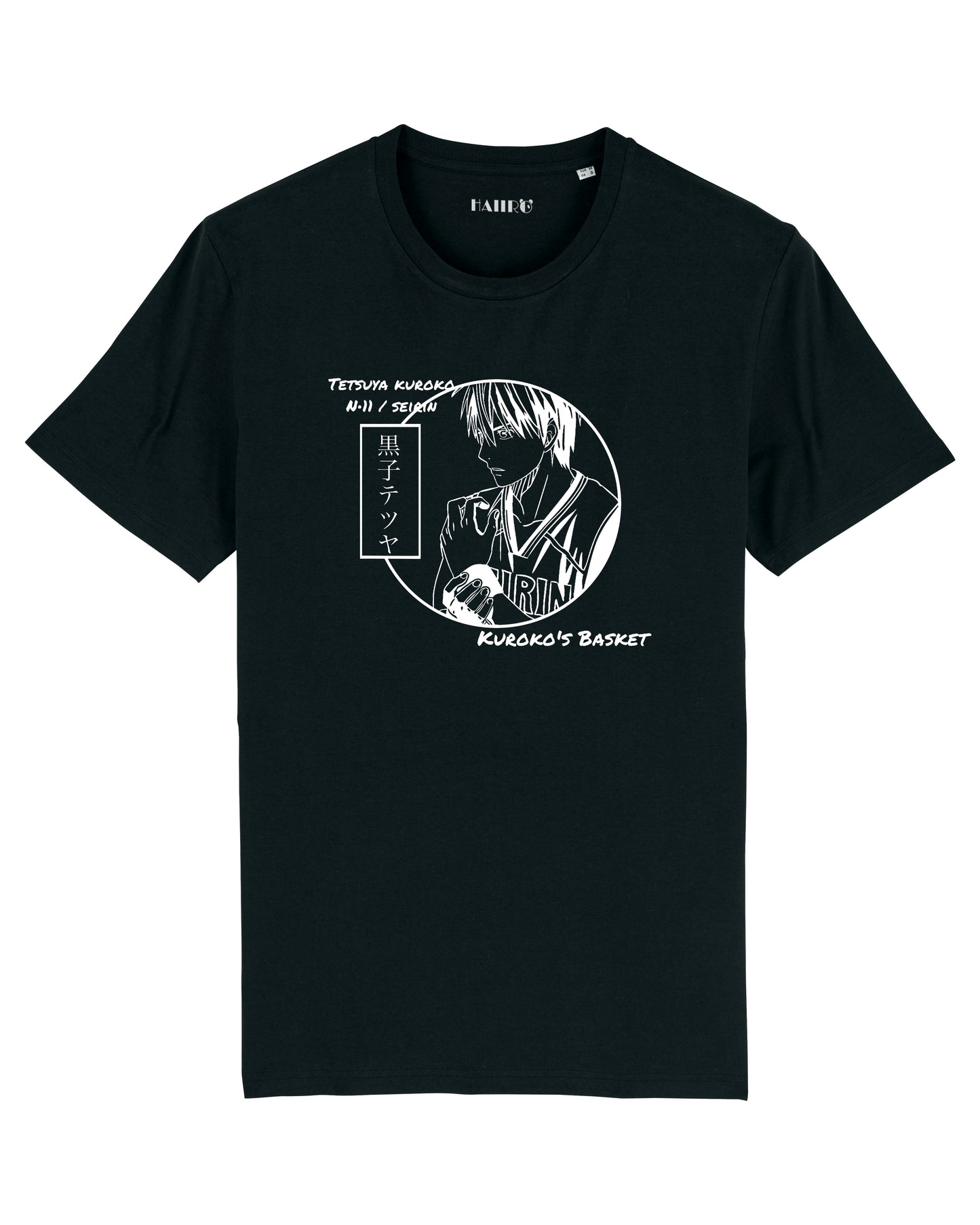 T-shirt Koroko Testusya de Kuroko's Basket - NOIR