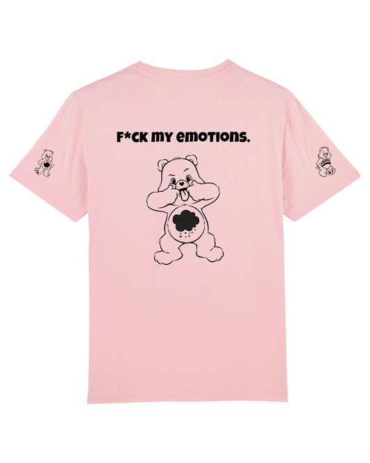 T-shirt Bisounours Fuck my emotions - ROSE