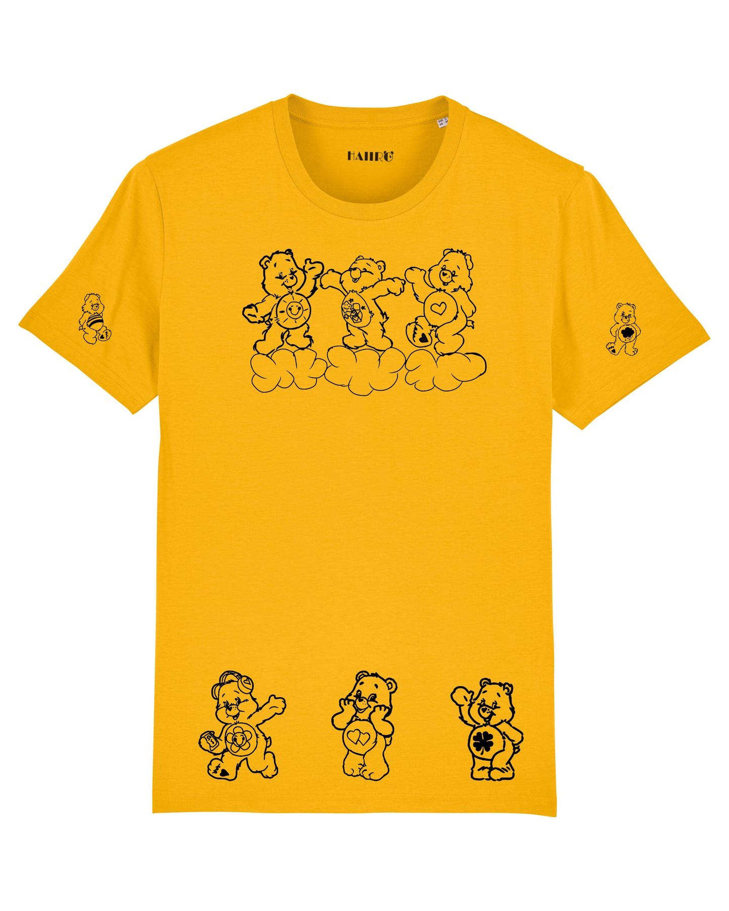 T-shirt Bisounours - JAUNE