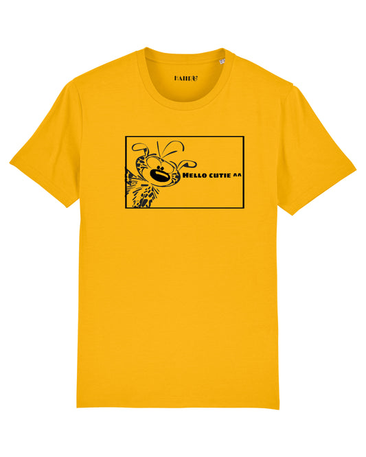 T-shirt unisexe avec le Marsupilami - JAUNE