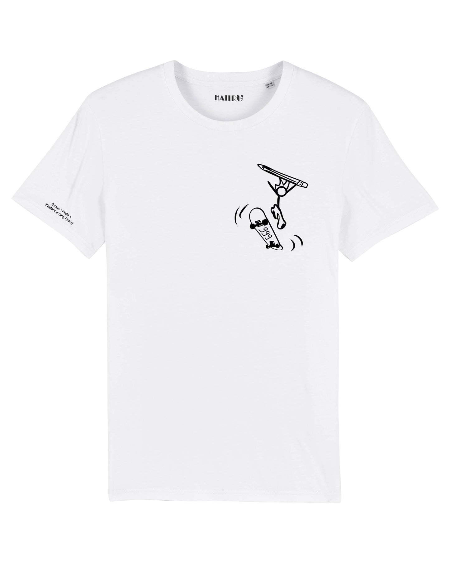 T-shirt Erreur N°999 = Skateboarding Fancy