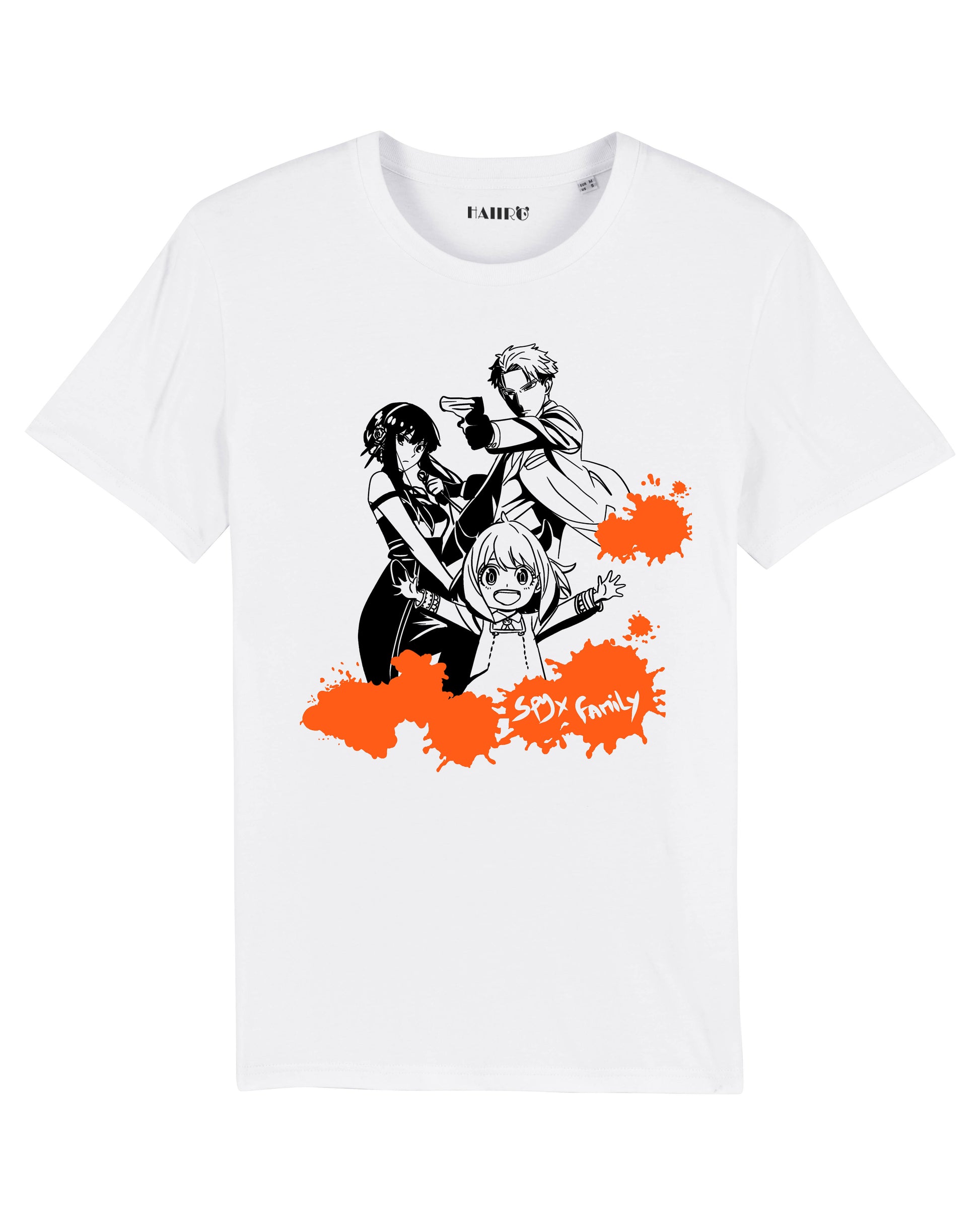 T-shirt Yor Loid et Anya Forger de l'anime Spy X Family - BLANC