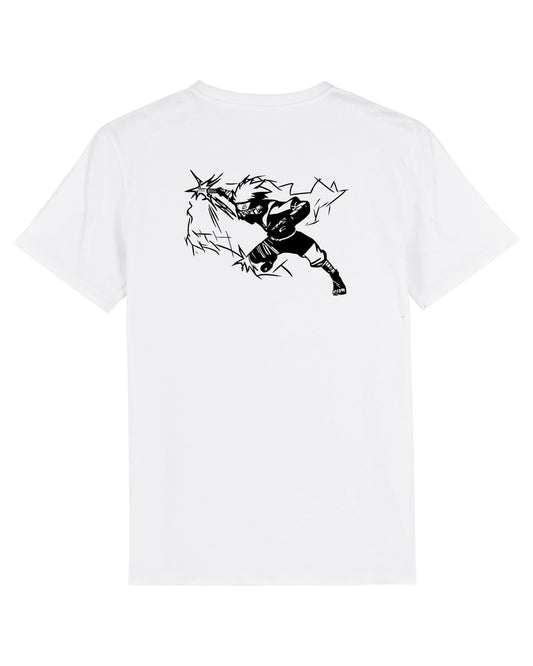 T-shirt Naruto de Kakashi Hatake - BLANC