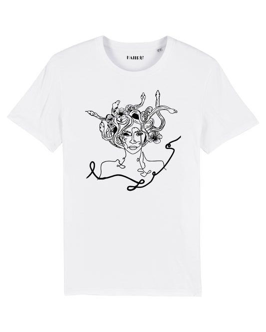 T-shirt mythologie grecque Athéna - BLANC