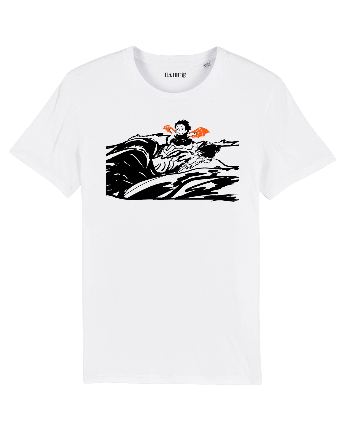 T-shirt Ghibli de Ponyo sur la falaise - BLANC