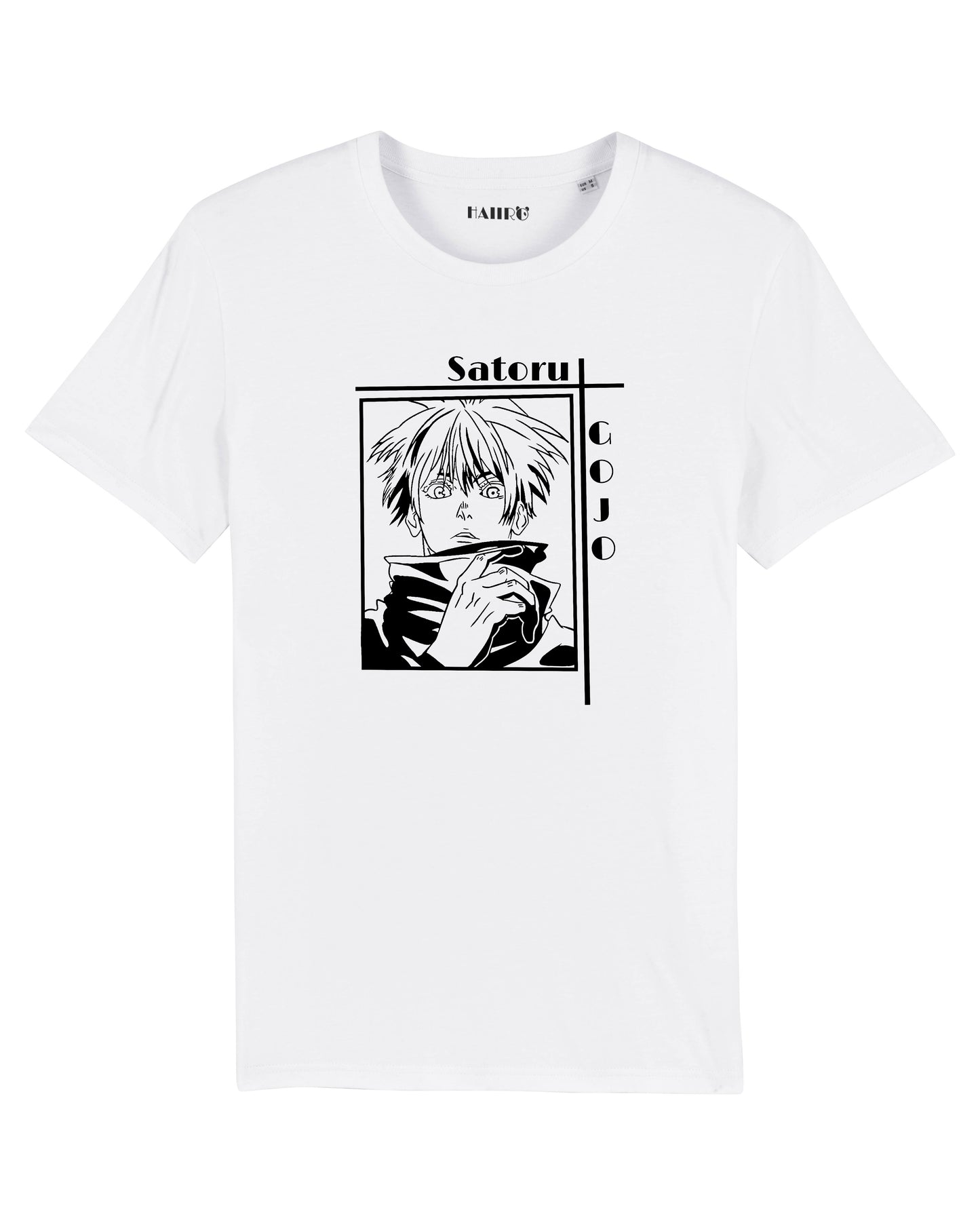 T-shirt Satoru Gojo de l'anime Jujutsu Kaisen - BLANC