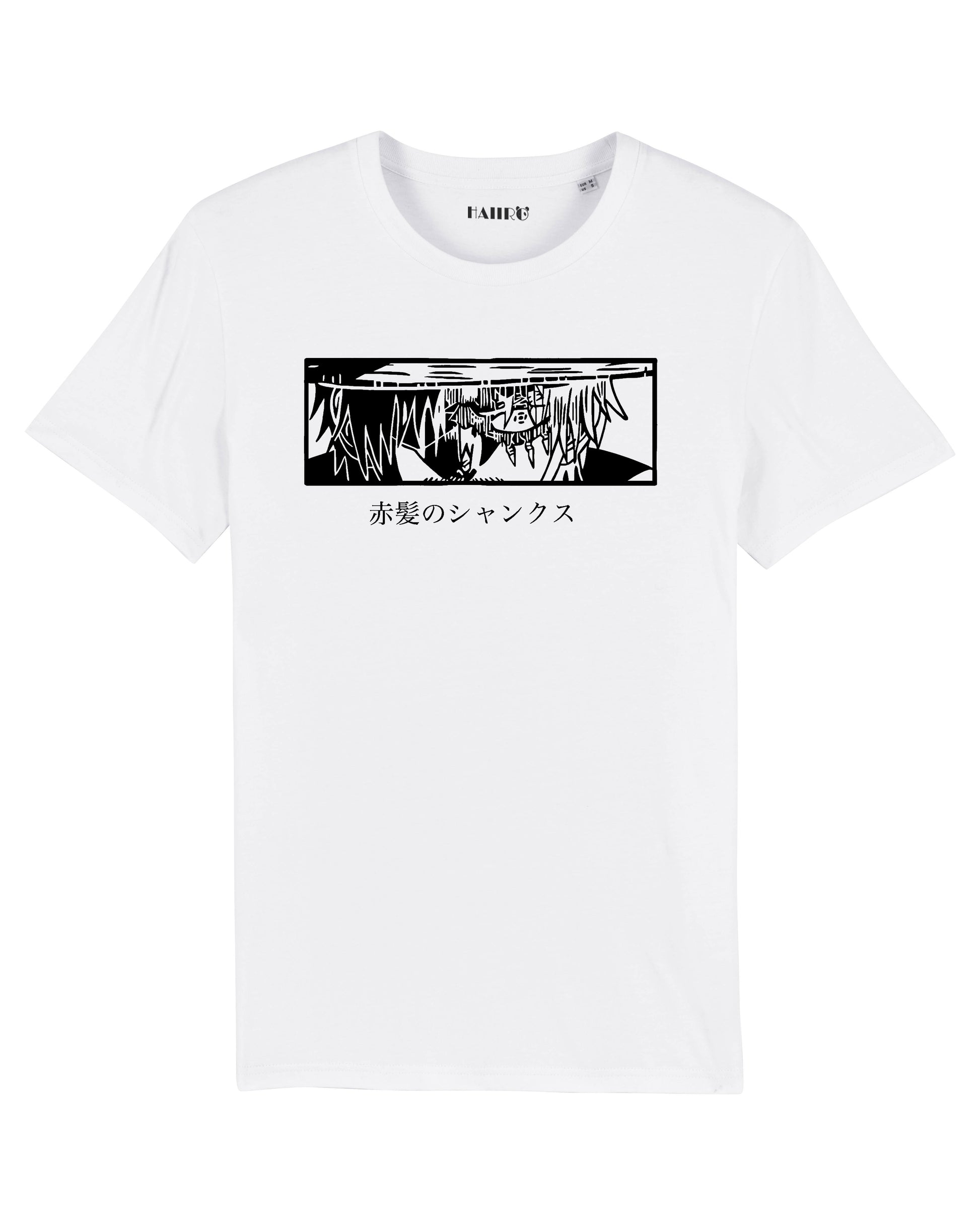 T-shirt anime Shanks de One Piece - BLANC