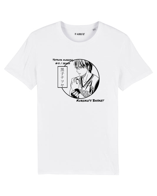 T-shirt Koroko Testusya de Kuroko's Basket - BLANC