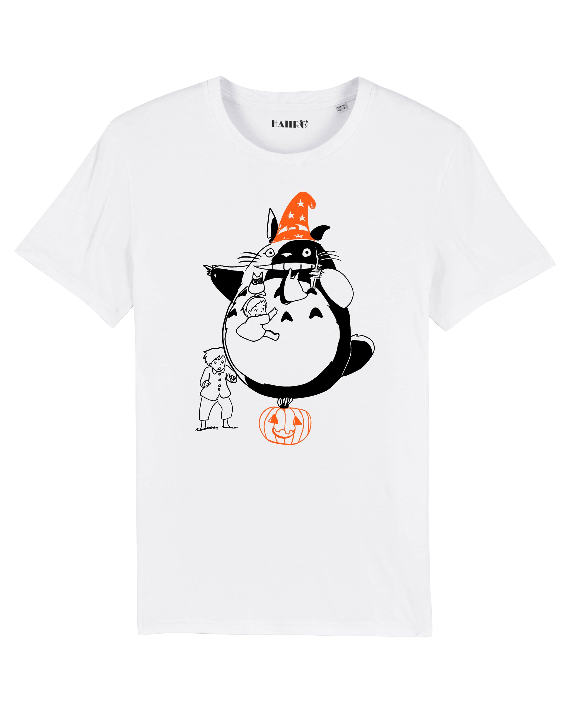 T-shirt Mon voisin Totoro avec Mei, Satsuki et Totoro - BLANC