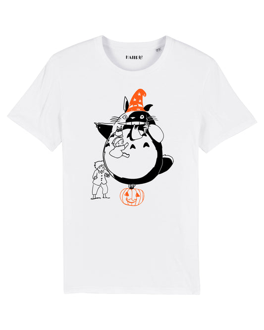 T-shirt Mon voisin Totoro avec Mei, Satsuki et Totoro - BLANC