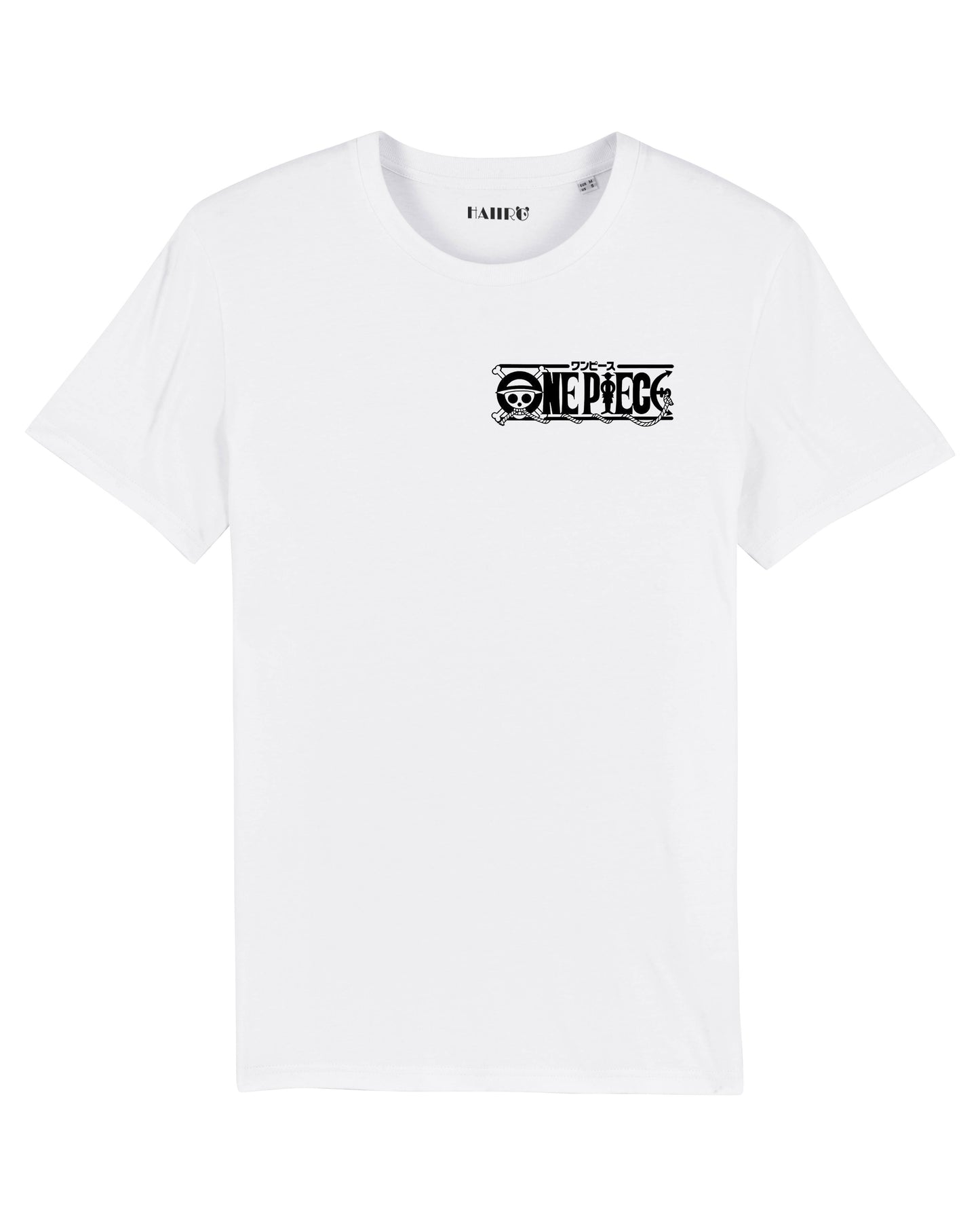 T-shirt logo manga One Piece - BLANC