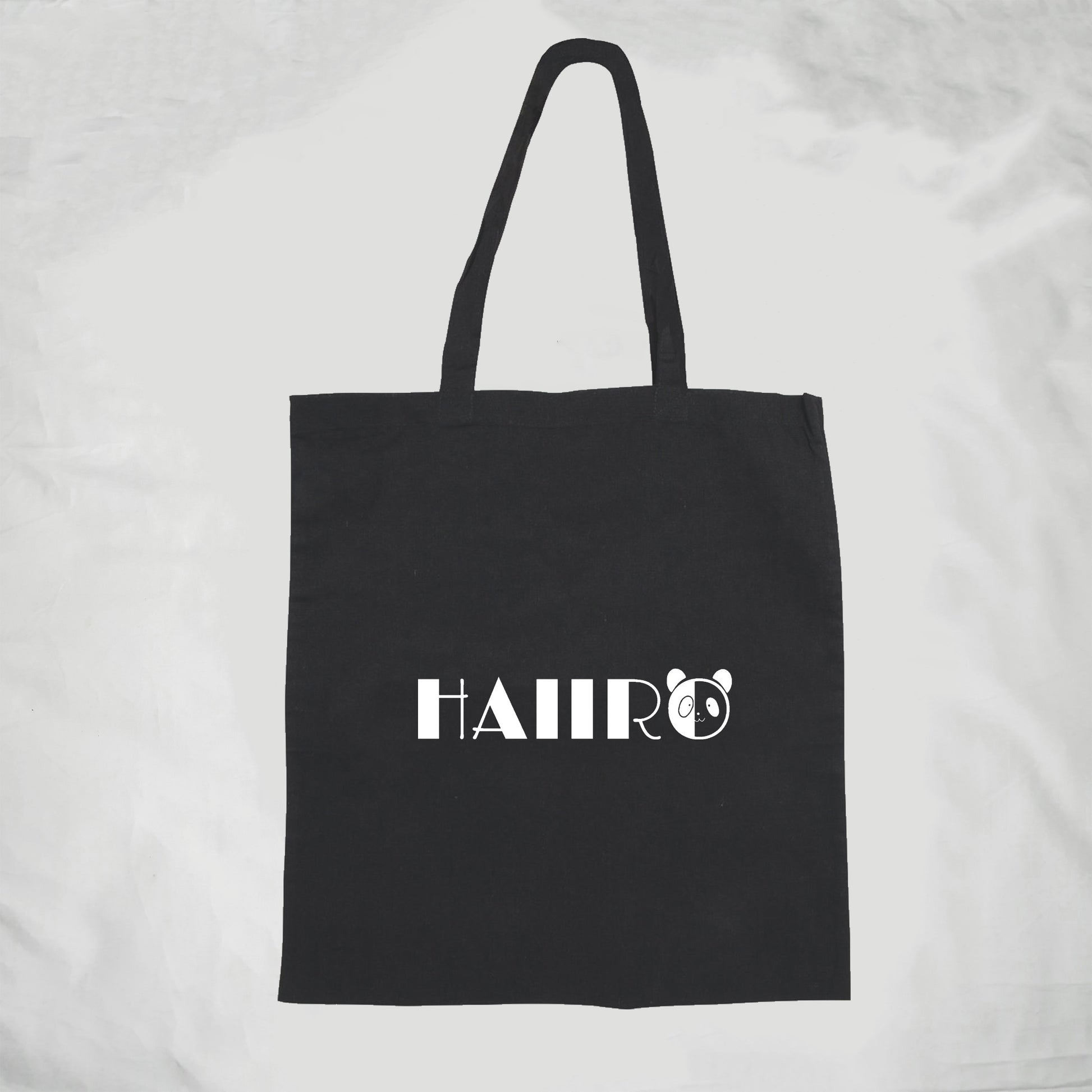 Tote bag Haiiro noir